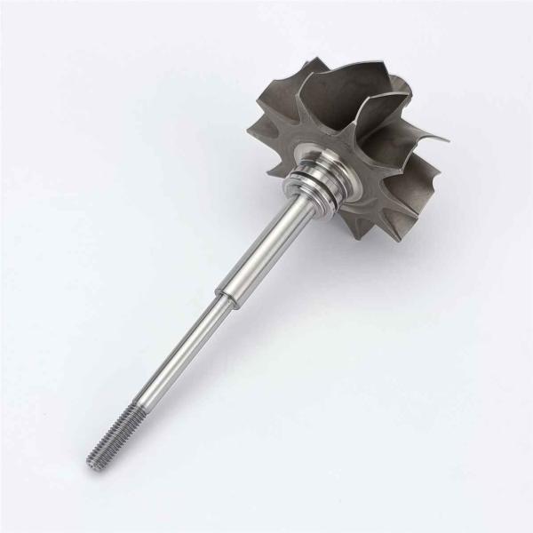 MS-TECH Turbo TD04HLR Upgrade Turbine wheel shaft  Ind 52mm Exd 45.65mm Blades 5+5