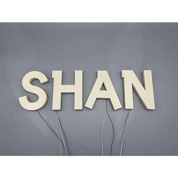 LED Luminous Characters Acrylic Borderless Luminous Logo Door Sign Luminous Character Logo