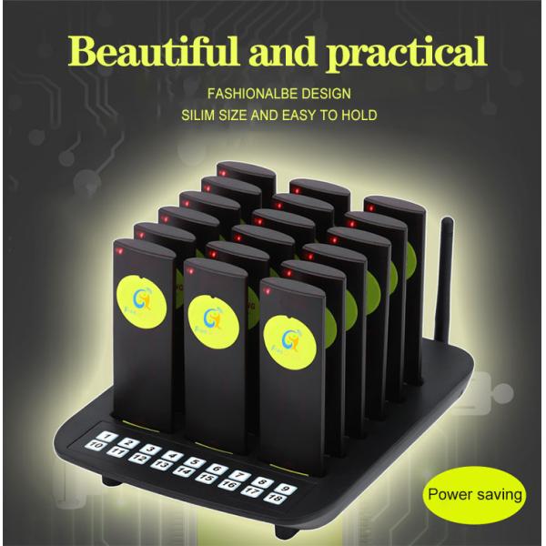 Лучшая цена 18 пейджеров беспроводный ресторан подъемник пейджер заказ службы очередь системы вызова