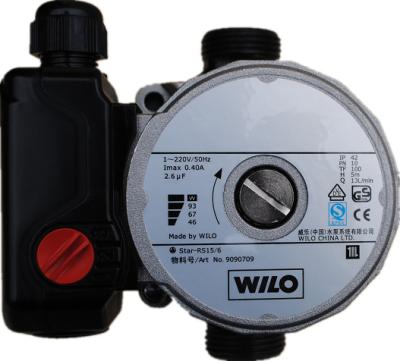 Bomba de circulação de RS15/6 Wilo para o sistema solar