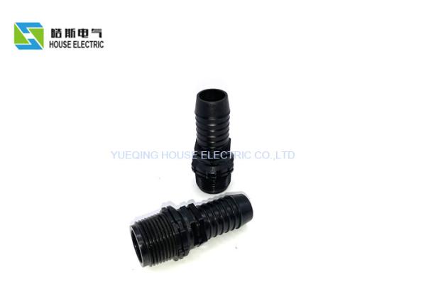 Black Lawn Irrigation Sprinklers Connector Head Plastic Or Aluminum Cover
