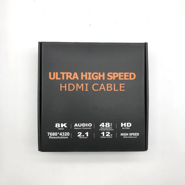 HDMI 2.1 8K HDMI Audio Video Cable signal male to male 48gbps v2.1 8k hdmi cable