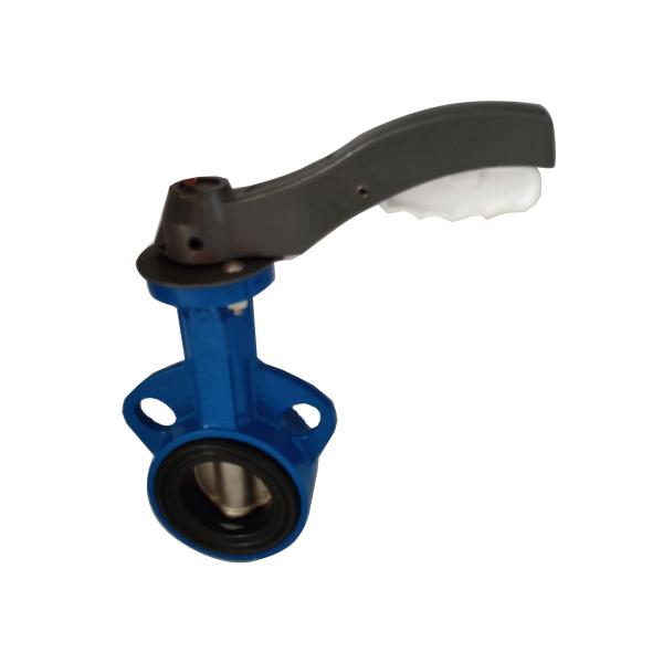 Углеродистая сталь ручной EPDM уплотнение бабочка клапан нержавеющая сталь пластина