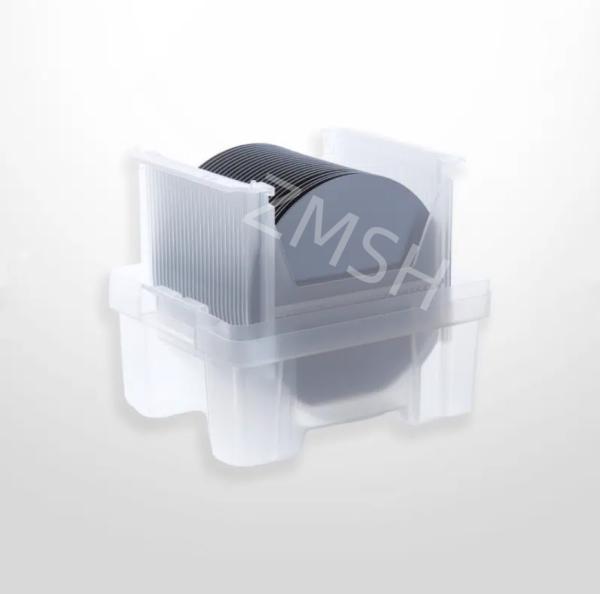 Silicon Carbide Wafer Sic Substrate 4H-P Type Off Axis 4.0°toward Zero Grade For Temperature Sensor