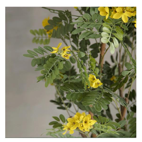 Plant Faux Artificial Scholar Tree Indoor Green Tree Fire Retardant