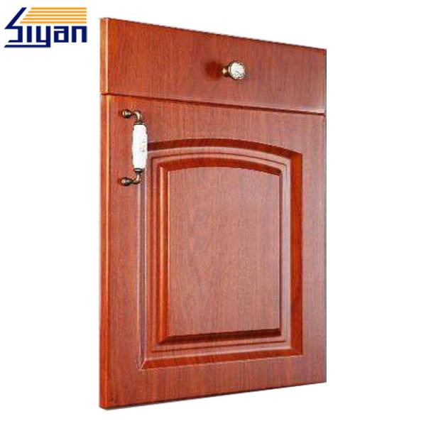 Antique Shaker Style Cabinet Doors And Drawer Fronts With Cherry Wood Surface