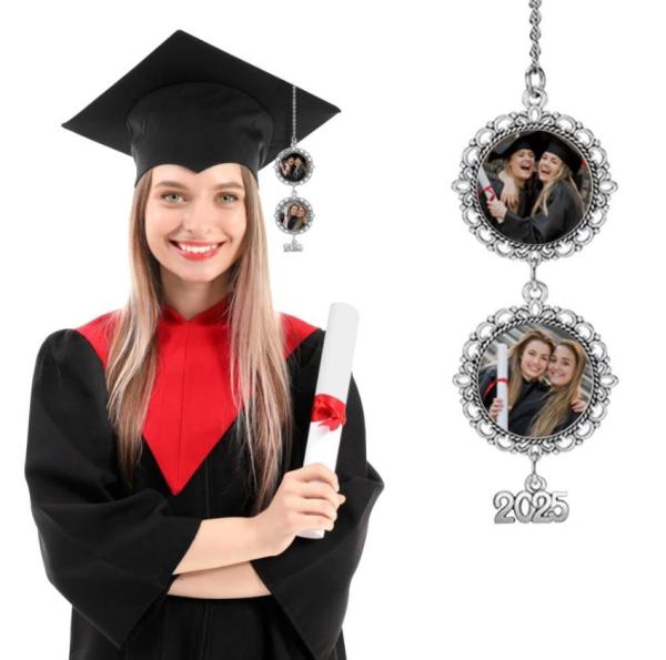 Sublimation Graduation Season Pendant Accessories Blank Sublimation Metal Gift