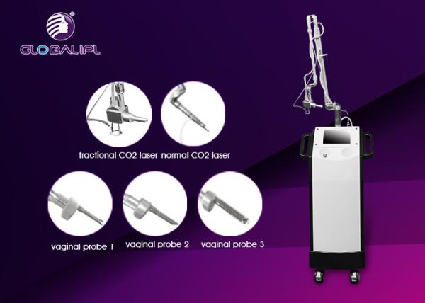 Acne And Acne Scar Removal CO2 Fractional Laser Machine With Air Cooling System