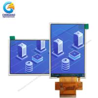 Système I80 Affichage TFT industriel sans halogène 3,5 pouces 18 bits CTP FPC
