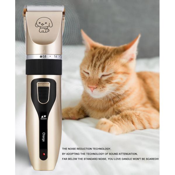 110V-240V Dog Grooming Clippers Cordless Low Noise Cat Grooming Clippers