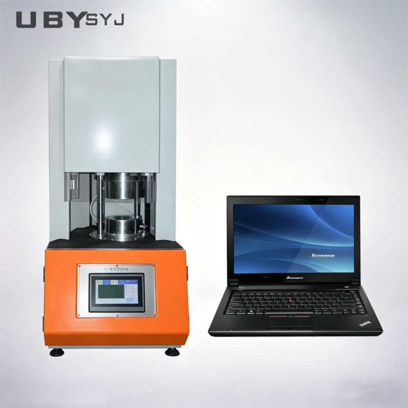 Rotorless Rheometer Rubber Vulcanization Testing Machine with 0.01℃ Resolution ASTM D5289 ISO 6502 Compliant and High-Precision Torque Detection
