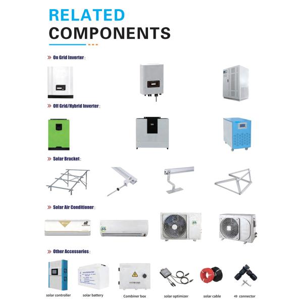 Набор панели солнечных батарей полуячейки панелей солнечных батарей полностью черной панели солнечных батарей 440W 445W 450W 455W 460W Monocrystalline для домов