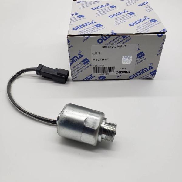 714-23-15520 válvula de solenoide KOMATSU D65 D155A-6 D275A-5R