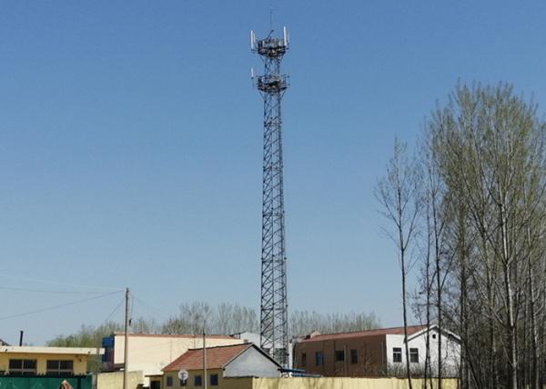 4 Legged Monopole Telecommunications Tower ,Self Supporting Lattice Cell Tower