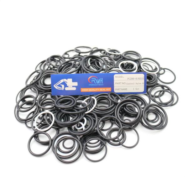 6D102 matériel de Kit Control Valve PTFE de joint de l'excavatrice PC200-6