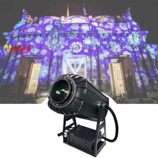 Nebula Dynamic 600w 1000w LED Gobo Zoom Image Water Floating Effect Light Gobo Projector