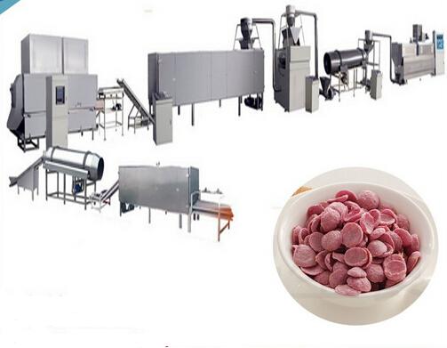 Grain Puffing Breakfast Cereal Making Machine Food Grade Stainless Steel 304