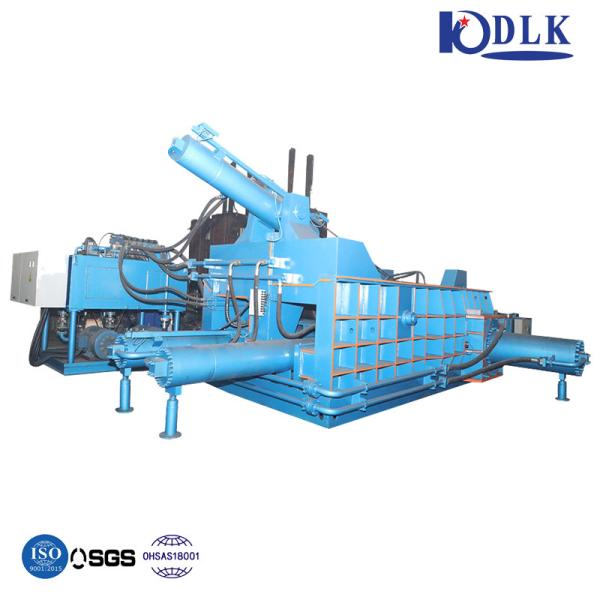 60kw High Density Hydraulic Metal Press Machine Capacity 6-12 Bales Per Hour