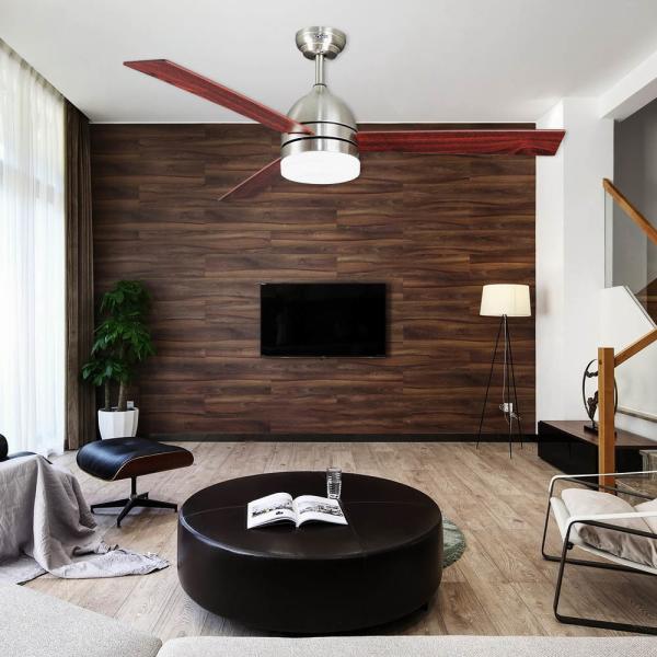Não-elétrico 360 graus de parede mini ventilador de teto controle remoto Design simples sem atenuador