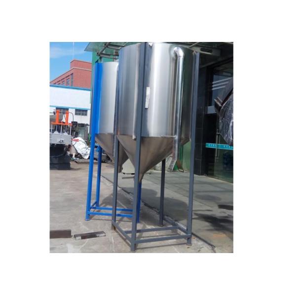 350kg Stainless Steel Conical Hopper , Fast Feeding Hopper Stainless Steel