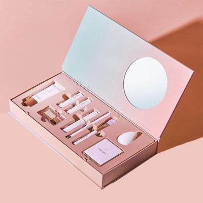 Caixa de empacotamento Eco de Skincare dos cosméticos do papel do cartão amigável