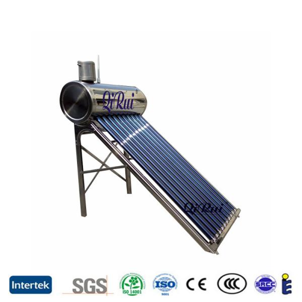 Unpressurized 50L 100L 200L 300L 500L Chrome Plate Solar Hot Water Heater Boiler System
