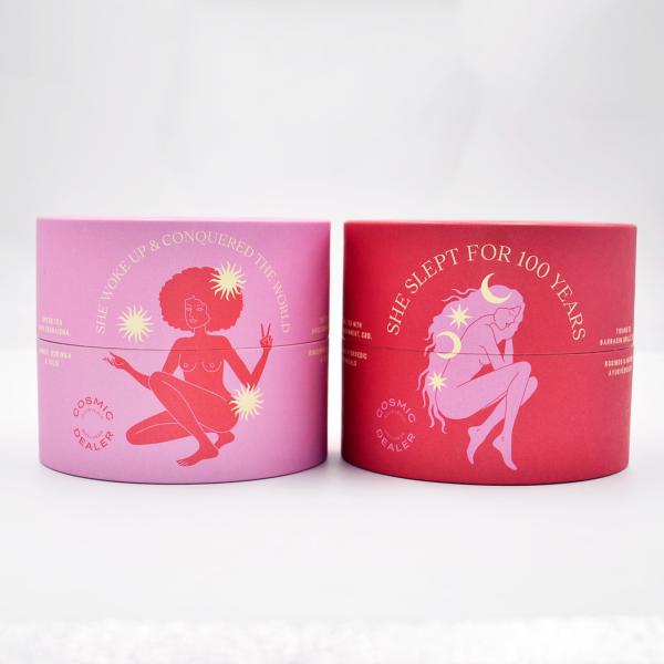 Powder Paper Tube  Food Grade Cardboard Cylinder Container for Tea