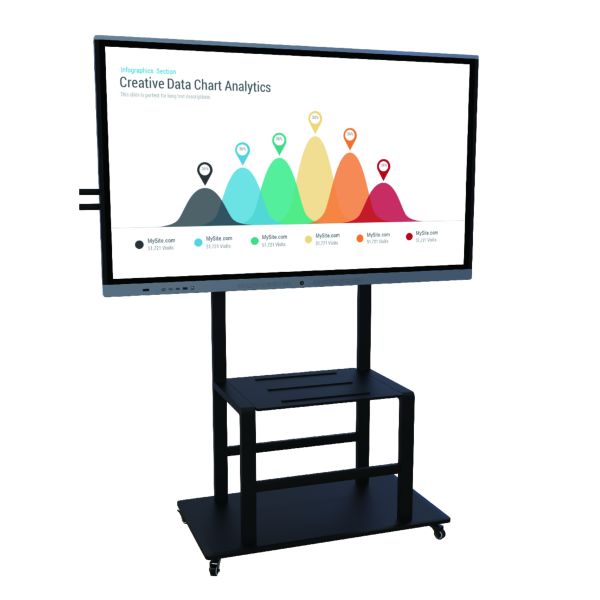 MJK 55 Inch OEM Interactive Whiteboard Durable Full Color 1080p HD Display 1 Year Indoor Use Infrared Touch for School Education