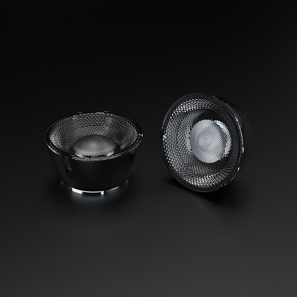 50mm Diameter COB LED Lens with 15 Degree Anti Glare and RoHS Certified for Soft