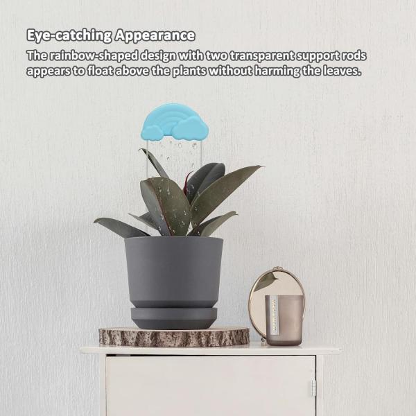 Silicone Rainbow Plant Waterer, Plant Watering Rain Cloud, Plant Lover Gifts, Plant Lady Gifts For Women, Plant Accessories,House Warming Gifts New Home