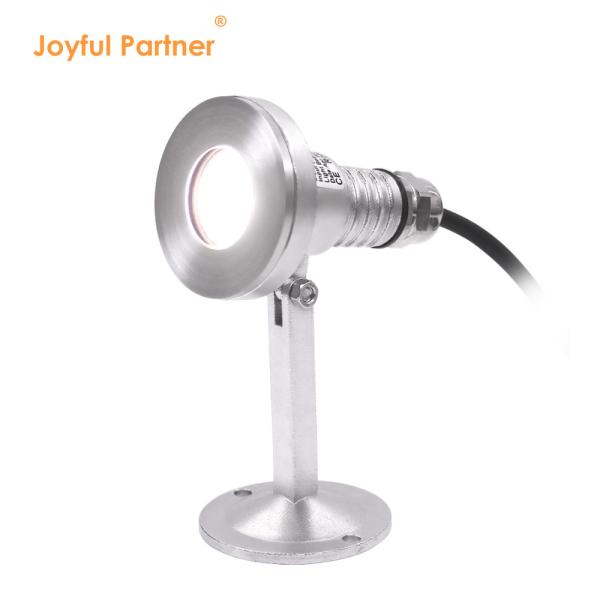 LED Underwater Spot Light Waterproof IK07 1*2W LED DC24V DMX RGBW 6W For Fountain