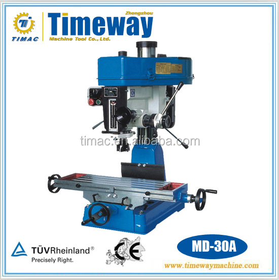 Blue and White Multifunctional Drilling Milling Machine with Normal CNC