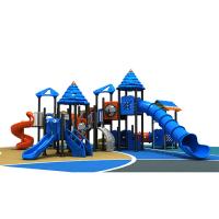 La glissière extérieure adaptée aux besoins du client de terrain de jeu de divertissement pour des enfants jouent le plastique pour les enfants handicapés