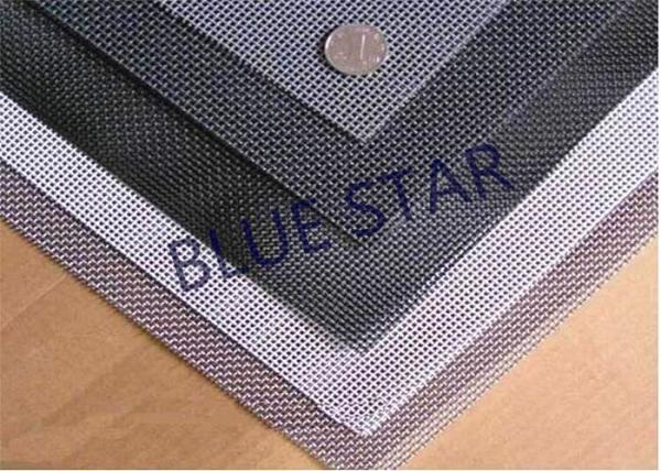 Powder Coated Black Stainless Steel Woven Wire Mesh Mosquitoesprotecttion Door / Window Screen