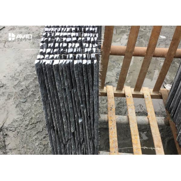 Exterior Slate Cultured Stone For Garden Fountain Decoration Fade Resistance