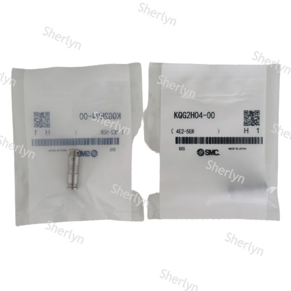 Connecteur SMC série KQG2 KQG2H04-00 Appuyez sur les raccords de raccordement en acier inoxydable 4E2-5ER/KQ2A38