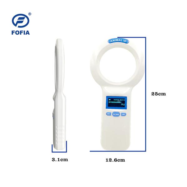 Handheld животный читатель Читатель USB Handheld блока развертки 134.2khz микросхемы RFID животный для цвета скотин белого