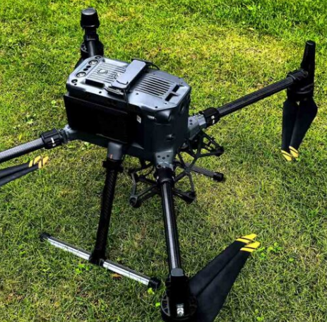 Red Blue DJI LED Lights MAX 80W Drone Strobe Lights For DJI M350