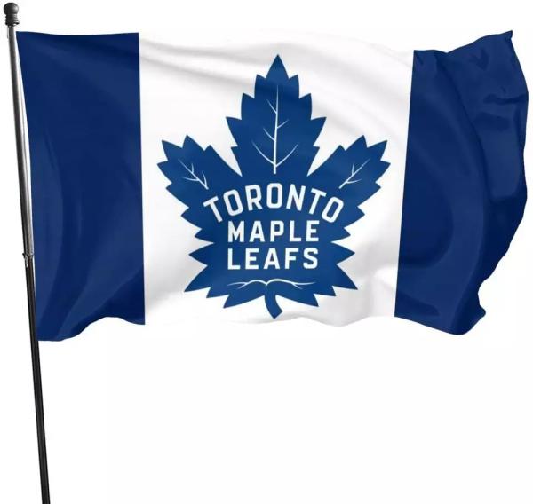 Pantone Color Toronto Maple Leaf Flag 3x5ft Silk / Digital / Sublimation Printing