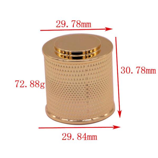 Tampões feitos sob encomenda compactos do perfume de Zamak, tampão magnético para a garrafa de perfume