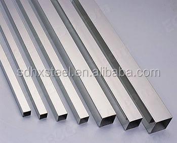 304/316 Stainless Steel Rectangular Tube/square Steel Pipe/hollow Section for Selling