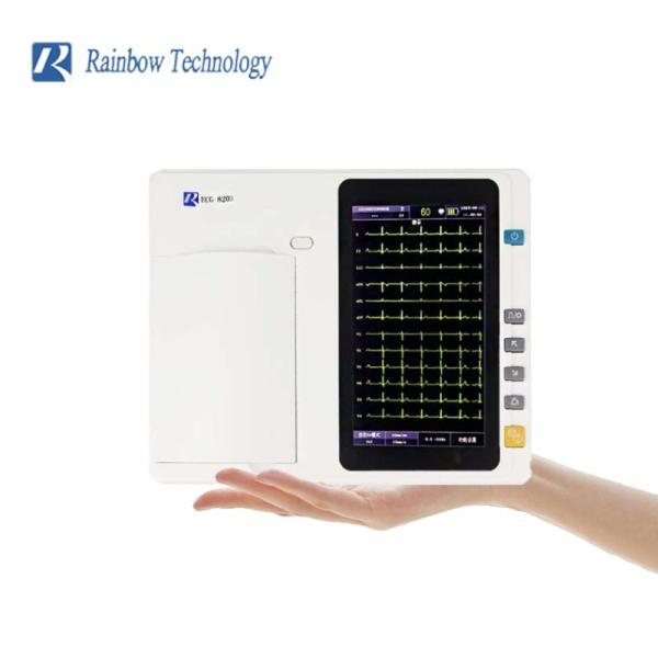 Память SD большой емкости машины Ecg Cardiogram каналов фильтров 6 цифров медицинская