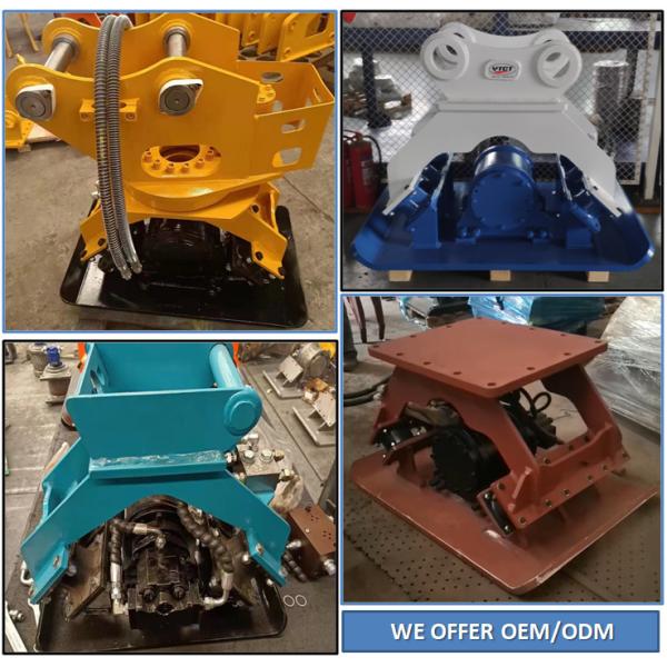 Earthmoving Hydraulic Plate Compactor PC300 Yakai CTHB Hydraulic Vibratory Plate
