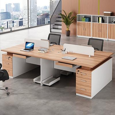 Computador de escritório Escritório combinação de mesa e cadeira para estação de trabalho de escrita moderna simples
