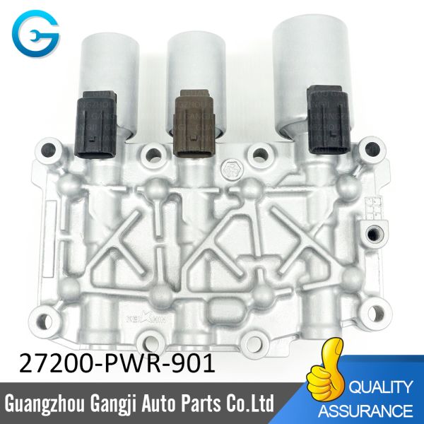 Bonne électrovanne de transmission de voiture 27200-PWR-013 27200-PWR-901 pour Honda Jazz 1.5L 2003-2008
