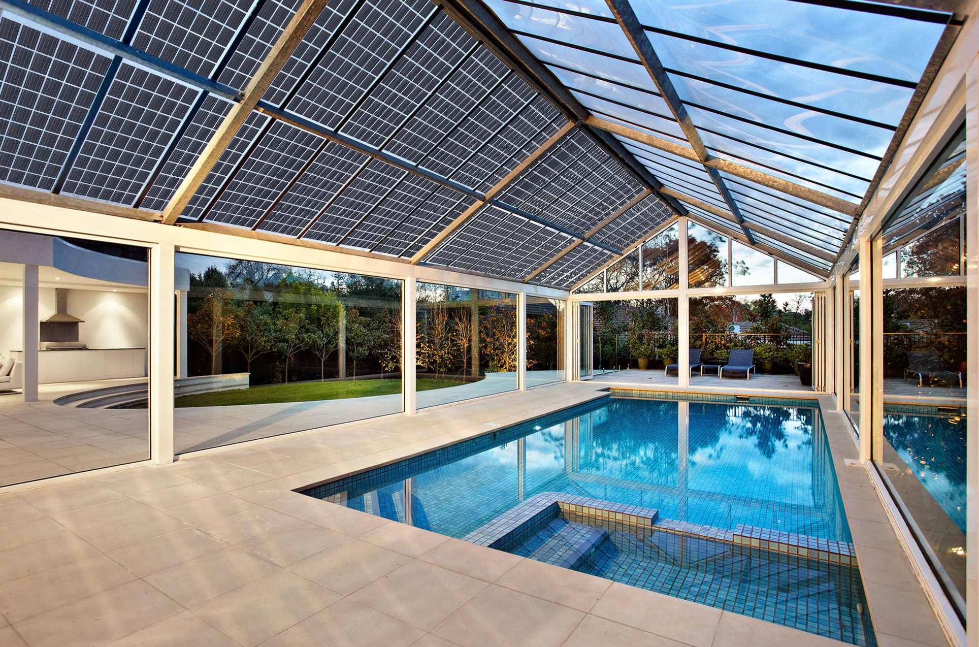 Отсутствие панели солнечных батарей модуля 100W 200W PID BIPV нул КРЫШЕК Bifacial стеклянной