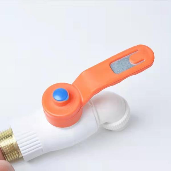 Smooth Hand White ABS Plastic Basin Faucet Water Tap for Kitchen Bathroom Best Seller