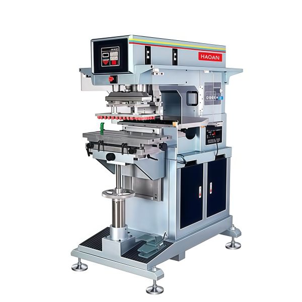 Large Ink Cup Pad Printing Machine Semi Automatic Monochrome Pneumatic Pad Printer