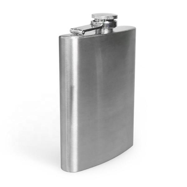 8oz Stainless Steel Whisky Hip Flask Gift Box Set Customized Logo