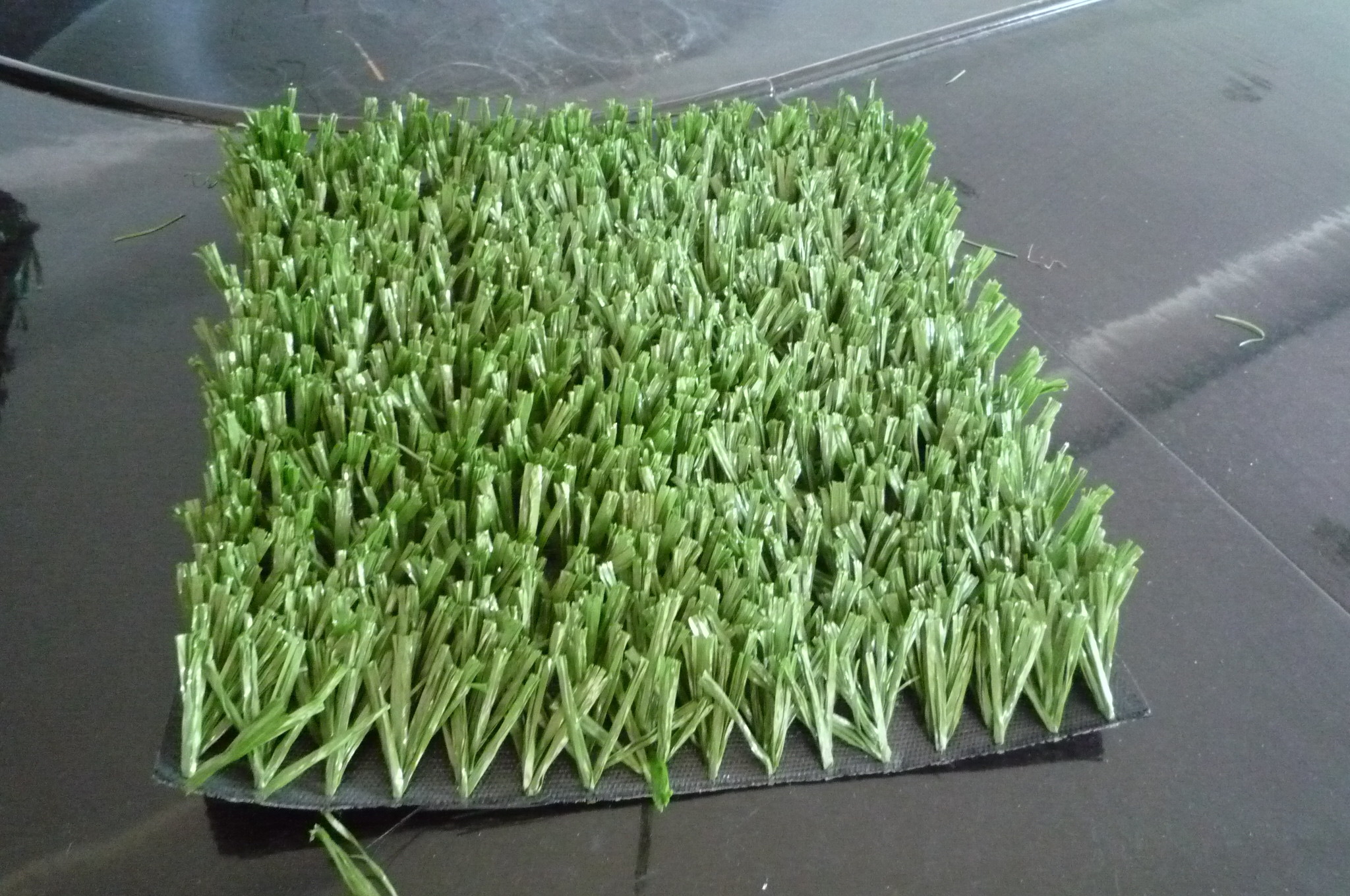Outdoor Professional Tennis Court Artificial Grass Olive Green , UV Resistance